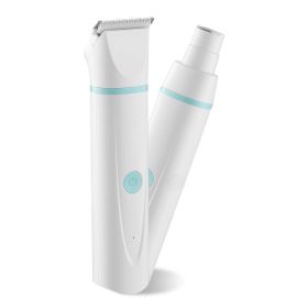 VEVOR Dog Clippers for Grooming, 4 in 1 Dog Grooming Kit, Low Noise, Rechargeable Pet Shaver with 6 Combs & 4 Detachable Blades